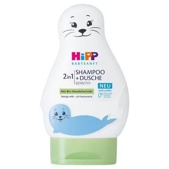 HIPP Żel do mycia ciała i włosów - Foczka. 200ml