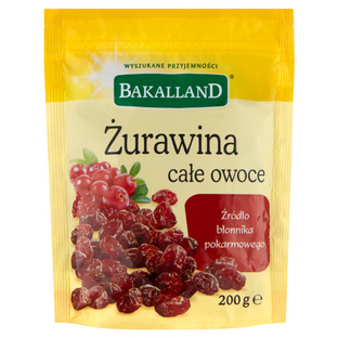 BAKALLAND Żurawina cała. 200g