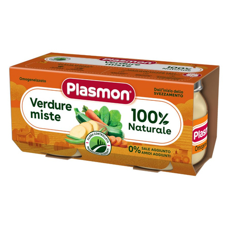 PLASMON Obiadek Mix warzyw 2x80g