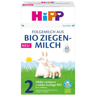 HIPP Bio Mleko 2 z mleka koziego. 400g