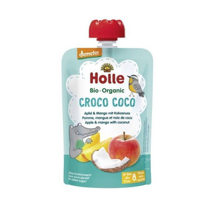 HOLLE Mus jabłko-mango z kokosem. 100g