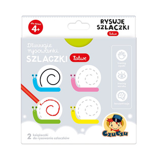 CZUCZU Dłuuugie rysowanki 4+ szlaczki łatwiejsze