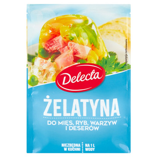 DELECTA Żelatyna, 20g