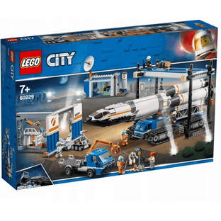 LEGO CITY Transport i montaż rakiety