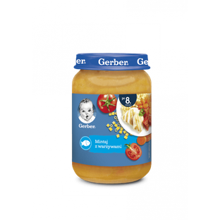 GERBER Smakowita rybka z warzywami 190g