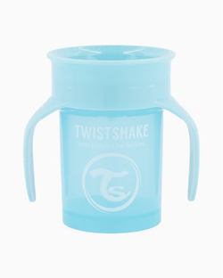 TWISTSHAKE Kubek niekapek 360 niebieski, 230ml