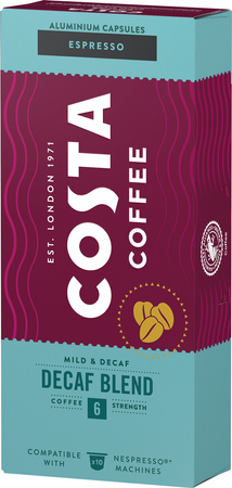 COSTA COFFEE Kapsułki Nespresso Decaf Espresso