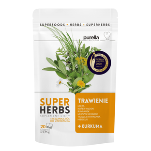 PURELLA SuperHerbs Trawienie, 20x1,75g