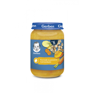 GERBER Kurczak w potrawce z jarzynkami 190 G