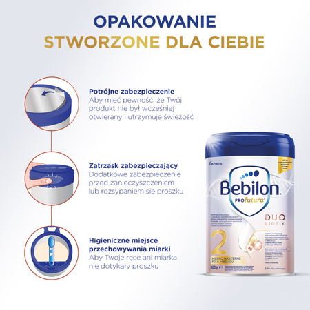 BEBILON Profutura 2 Mleko następne. 800g