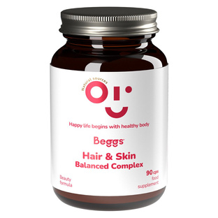 BEGGS Balanced hair&amp;skin COMPLEX (90kaps)