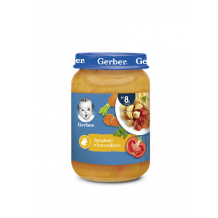 GERBER Spaghetti z kurczakiem 190 G