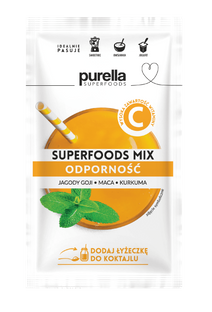 PURELLA SUPERFOODS MIX ODPORNOŚĆ Kurkuma Goji Maca 40g