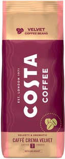 COSTA COFFEE Kawa ziarnista Crema Velvet 1 kg