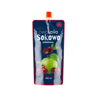 OWOLOVO Sok jabłkowo- wiśniowy 250 ml