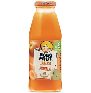 BOBO FRUT Jabłko, morela, 300ml