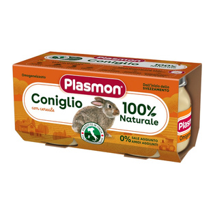 PLASMON Obiadek Królik 2x80g