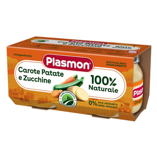 PLASMON Obiadek Marchewka ziemniaki cukinia 2x80g