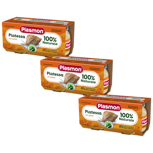 PLASMON Obiadek Flądra z ziemniaczkami 2x80g 3 op.