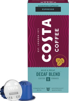 COSTA COFFEE Kapsułki Nespresso Decaf Espresso