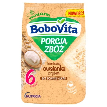 BOBOVITA Porcja Zbóż bzml owsianka z ryżem, 170g