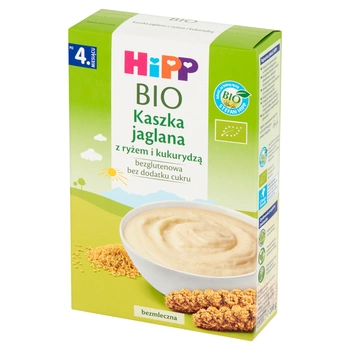 HIPP Bio Kaszka Jaglana z ryżem i kukurydzą 250g