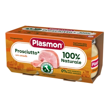 Obiadek Szynka Prosciutto, słoik 2x80g PLASMON