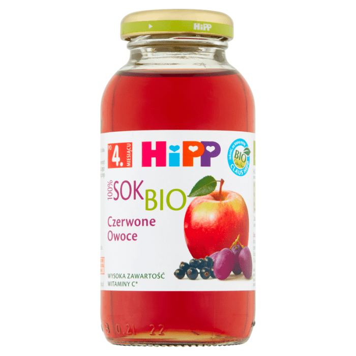 HIPP Sok Czerwone owoce BIO 200 ml