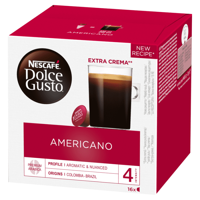 Nescafe dolce gusto grande amricano 16cap 128g