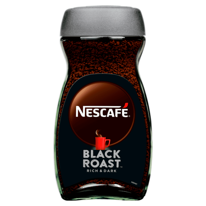 Nescafe black roast jar 200g