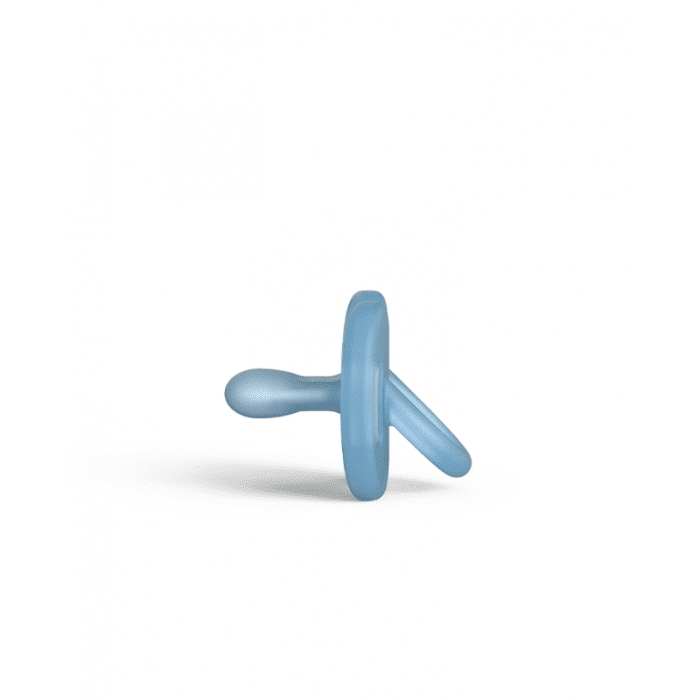Suavinex smoczek fizjologiczny silikonowy niebieski 0-6m