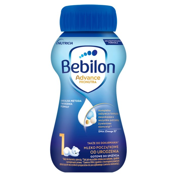 Bebilon 1 pronutra-advance mleko początkowe od urodzenia 200 ml