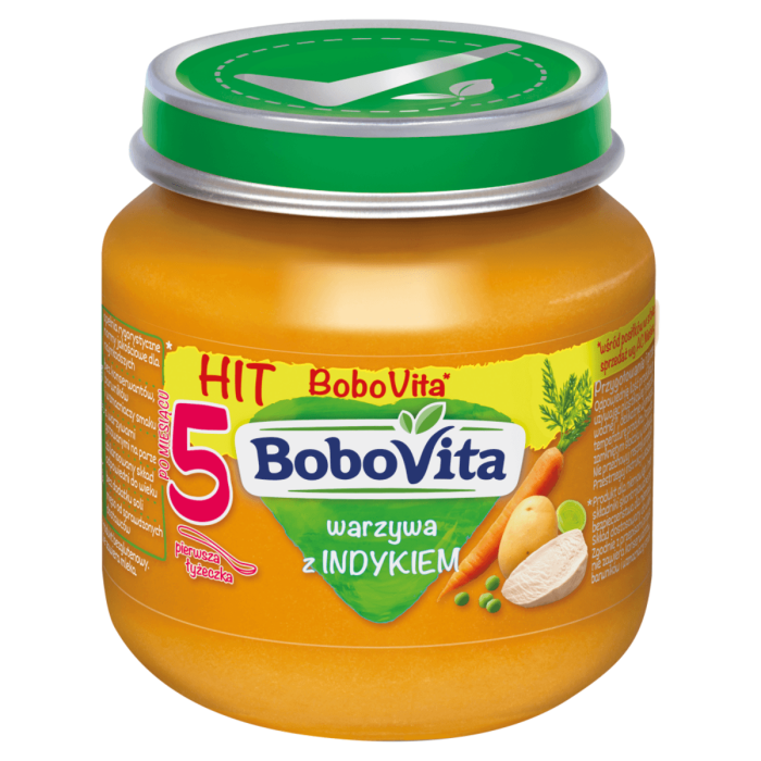 Bobovita zupka warzywna z cielęcinką po 5 miesiącu 125 g - kd