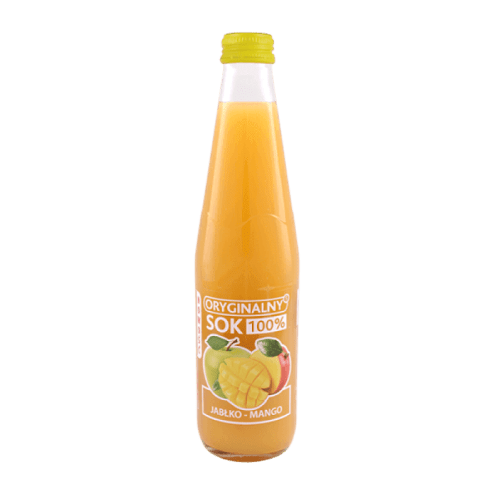 Oryginalny sok 100% sok jabłko-mango 330ml