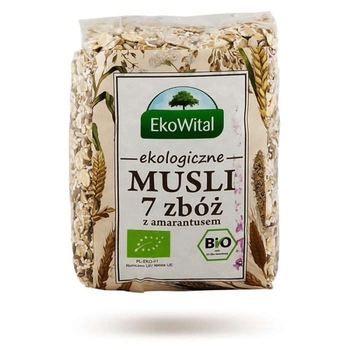EKO WITAL Musli 7 zbóż z amarantusem BIO 300g.