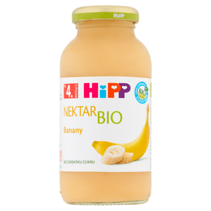 Hipp nektar bananowy bio 200 ml