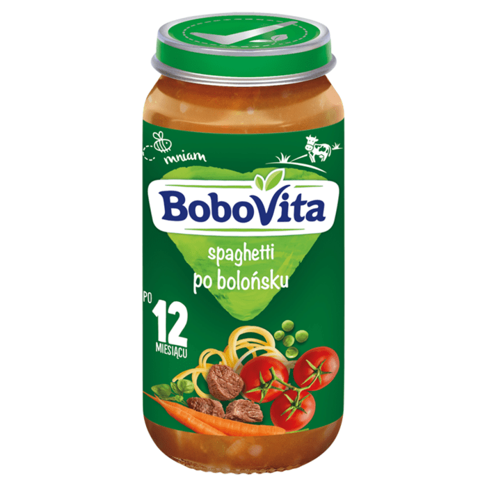 Bobovita obiadek spaghetti po bolońsku 1-3 lata 250 g