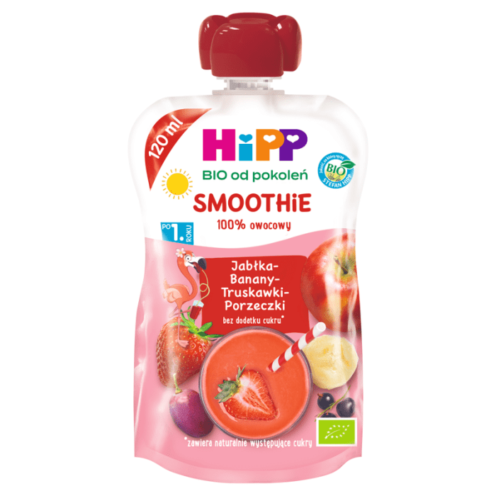 HIPP Hippis S.Drink Jabł-ban-trus-porzecz BIO 120g