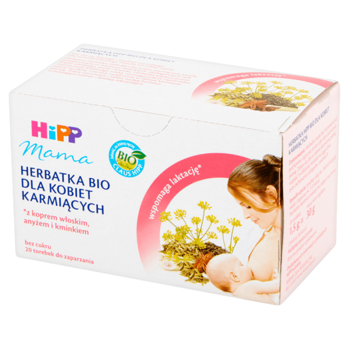 Hipp herbatka bio dla kobiet karmiących. 30g