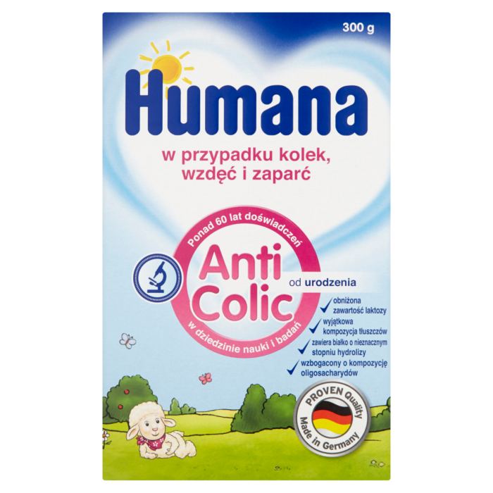 Humana mleko początkowe anticolic, 300g
