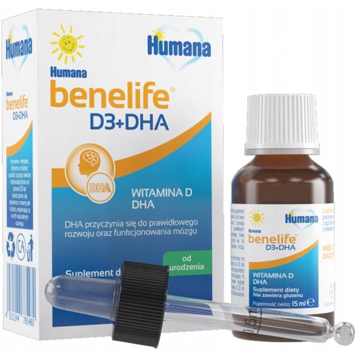 Humana benelife d3+dha 15ml