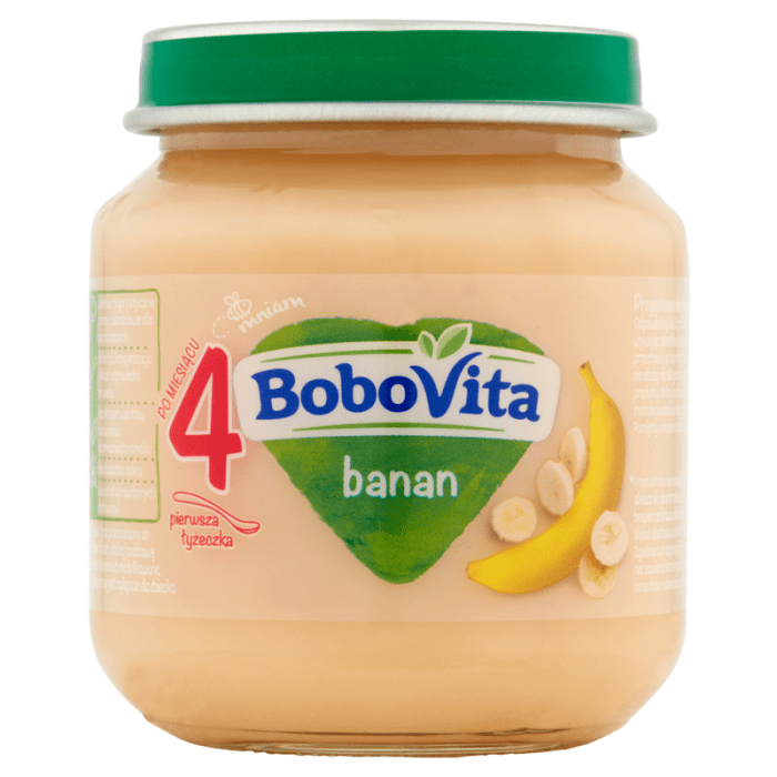 Bobovita deserek banan po 4 miesiącu 125 g