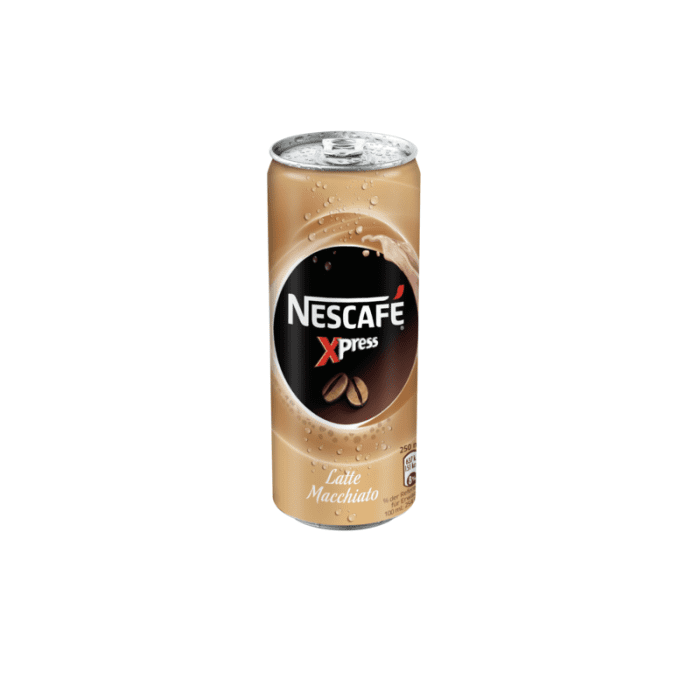 Nescafe xpress latte macchiato can in-out