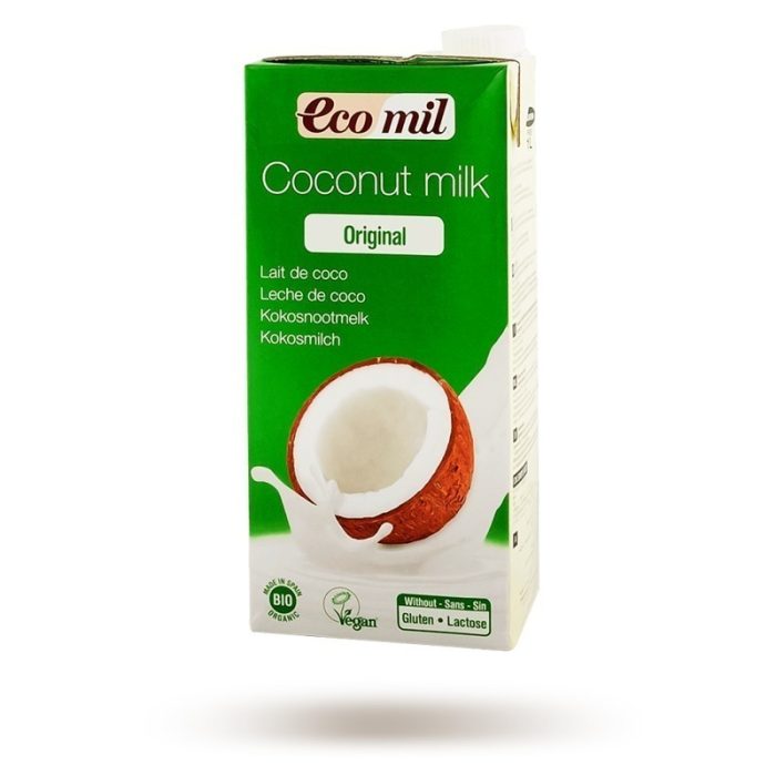 ECOMIL Mleko kokosowe bez laktozy BIO 1 l