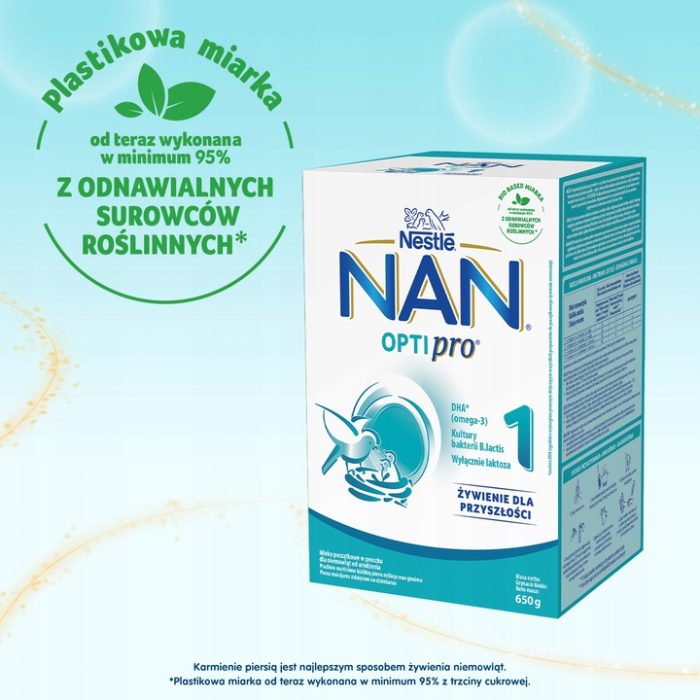 Nestle nan optipro 1 mleko początkowe 6x650g
