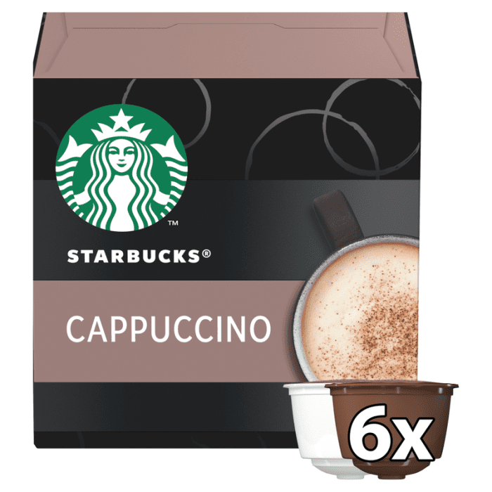 Starbucks cappuccino 12caps ndg 120g