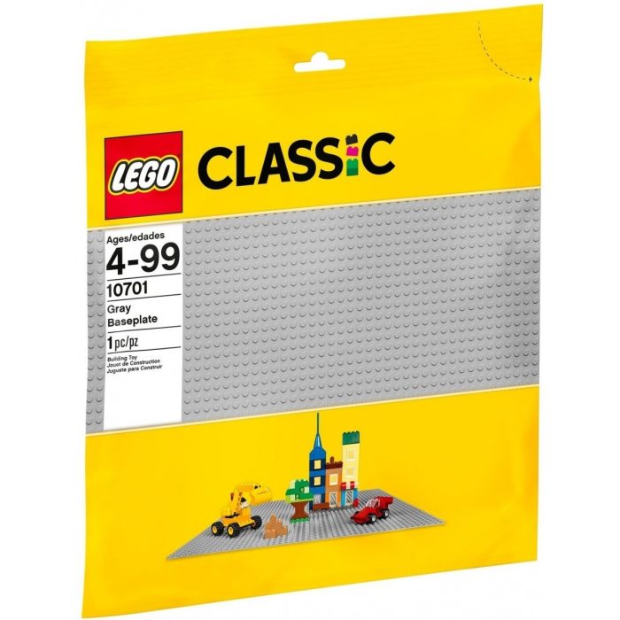 LEGO CLASSIC Szara płytka konstrukcyjna