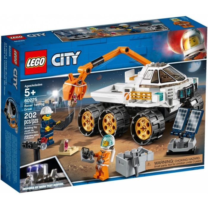 Lego city jazda próbna łazikiem