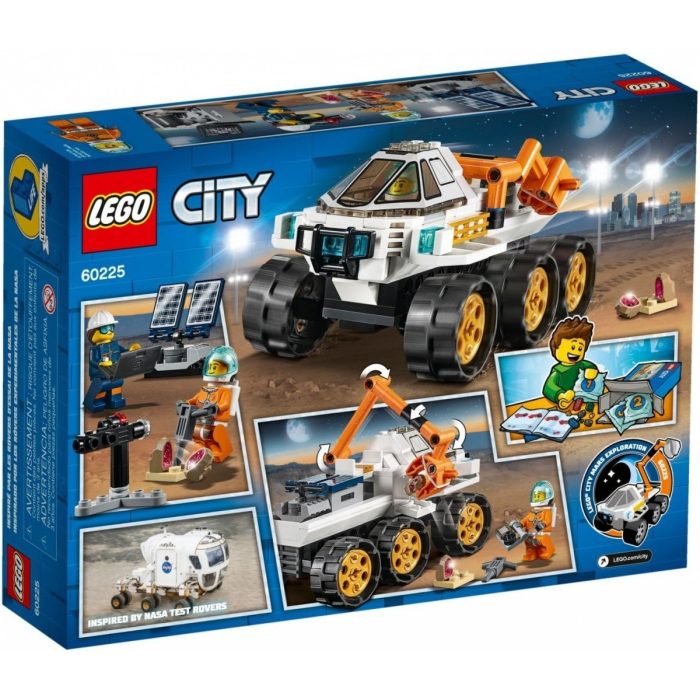 Lego city jazda próbna łazikiem