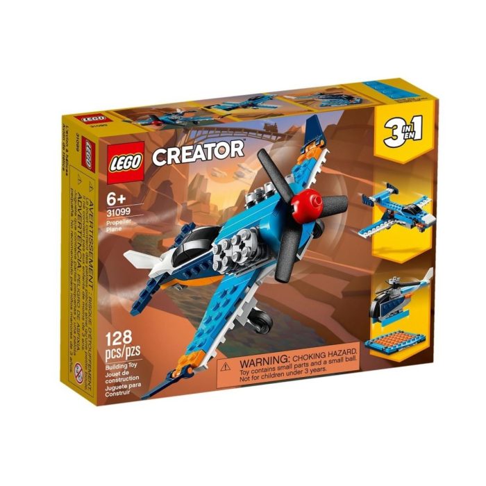 Lego creator samolot śmigłowy
